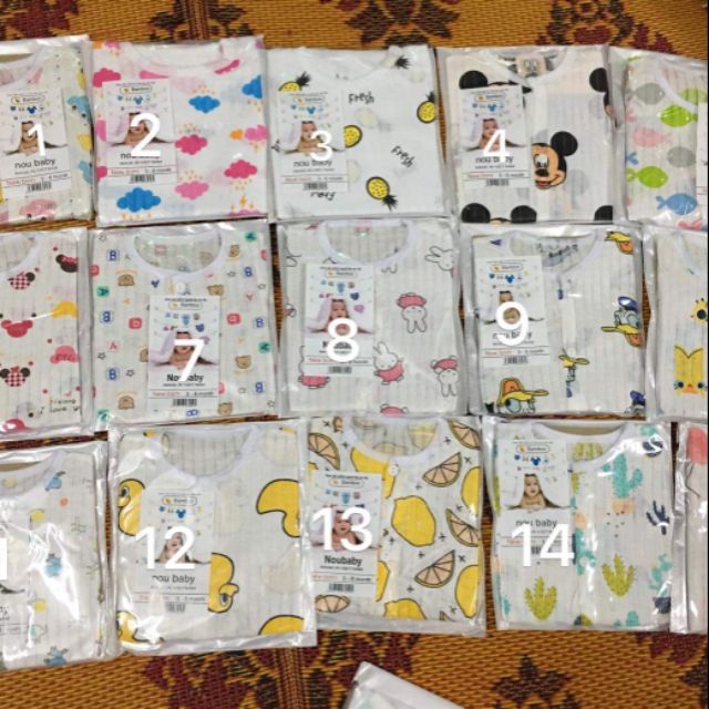 Combo 10b cotton giấy Noubaby