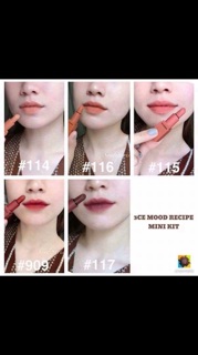 Combo 8 Set 3CE mood mini kit