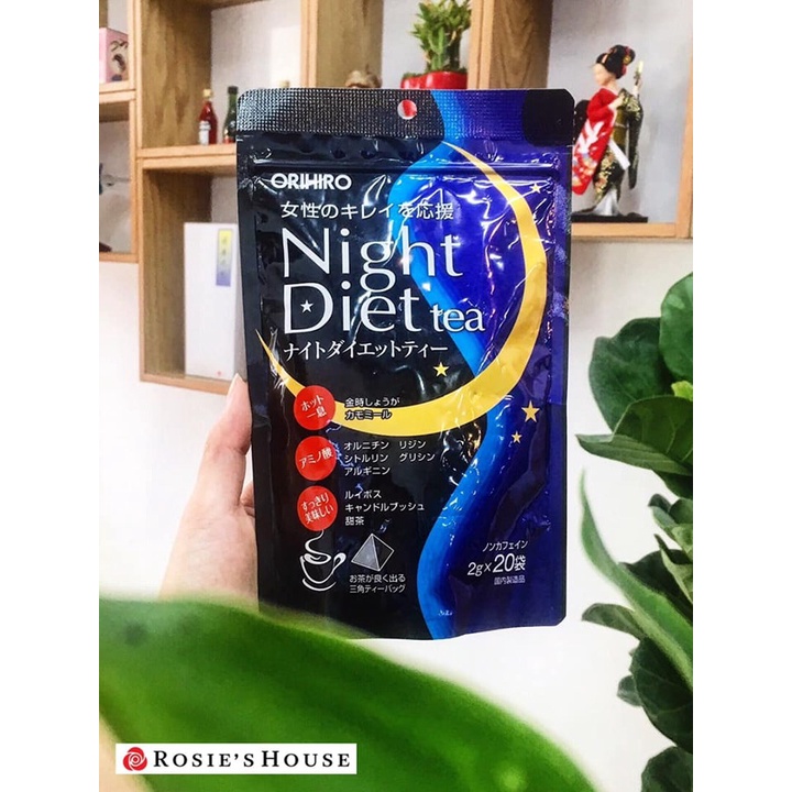 Trà giảm cân Night Diet Tea Orihiro 20 gói/túi