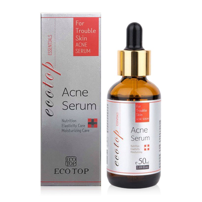 Serum giảm mụn ngăn ngừa vết thâm ECOTOP Acne Serum 50ml