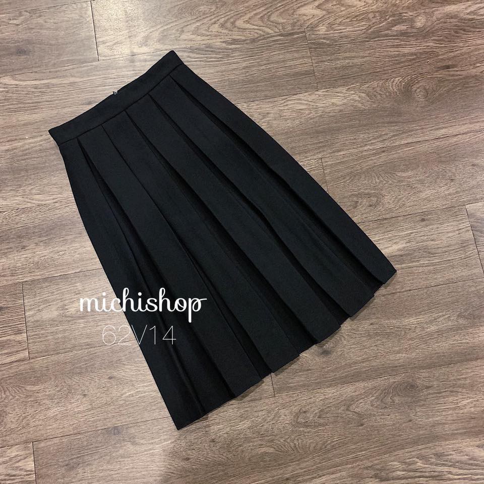 Chân váy midi xếp ly to - 62v14 | BigBuy360 - bigbuy360.vn
