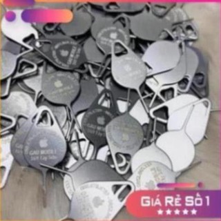 [ Deal 1K ] Que Chọc Sim Gấu mobile Inox Không Gỉ Chỉ 1K - Que Lấy Sim FreeShip Đơn 1K
