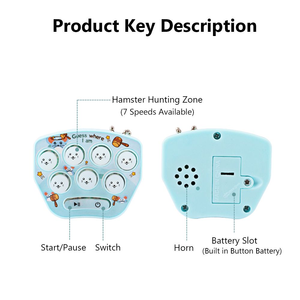 Đồ chơi trẻ em Xếp Hình Chuột Hamster Giúp Giải Tỏa Căng Thẳng