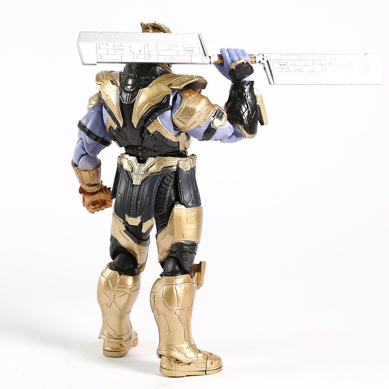 Mô Hình Nhân Vật Thanos Trong Marvel Avengers Endgame SHF Có Khớp Cử Động