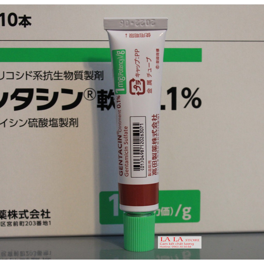 [CHÍNH HÃNG] Kem sẹo Gentacin Nhật Bản 10g