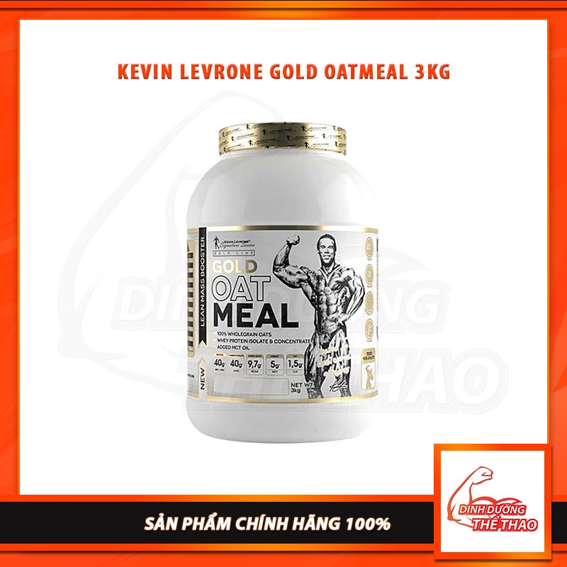 Yến Mạch Ăn Kiêng Giúp Tăng Cơ Giảm Mỡ Kevin Levrone Gold Oatmeal 3Kg