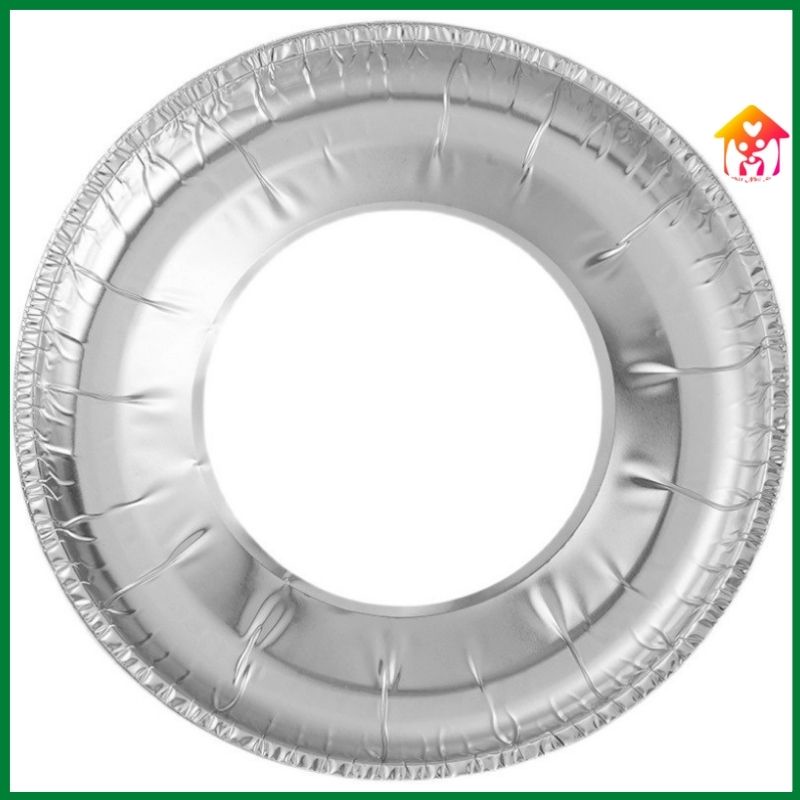 Túi 10 miếng giấy bạc lót bếp ga chống dầu mỡ-chống cháy an toàn tiện dụng