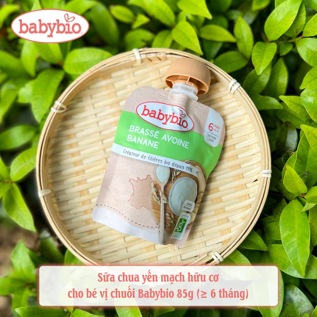 Sữa chua hữu cơ cho bé Babybio 85g (≥ 6 tháng)