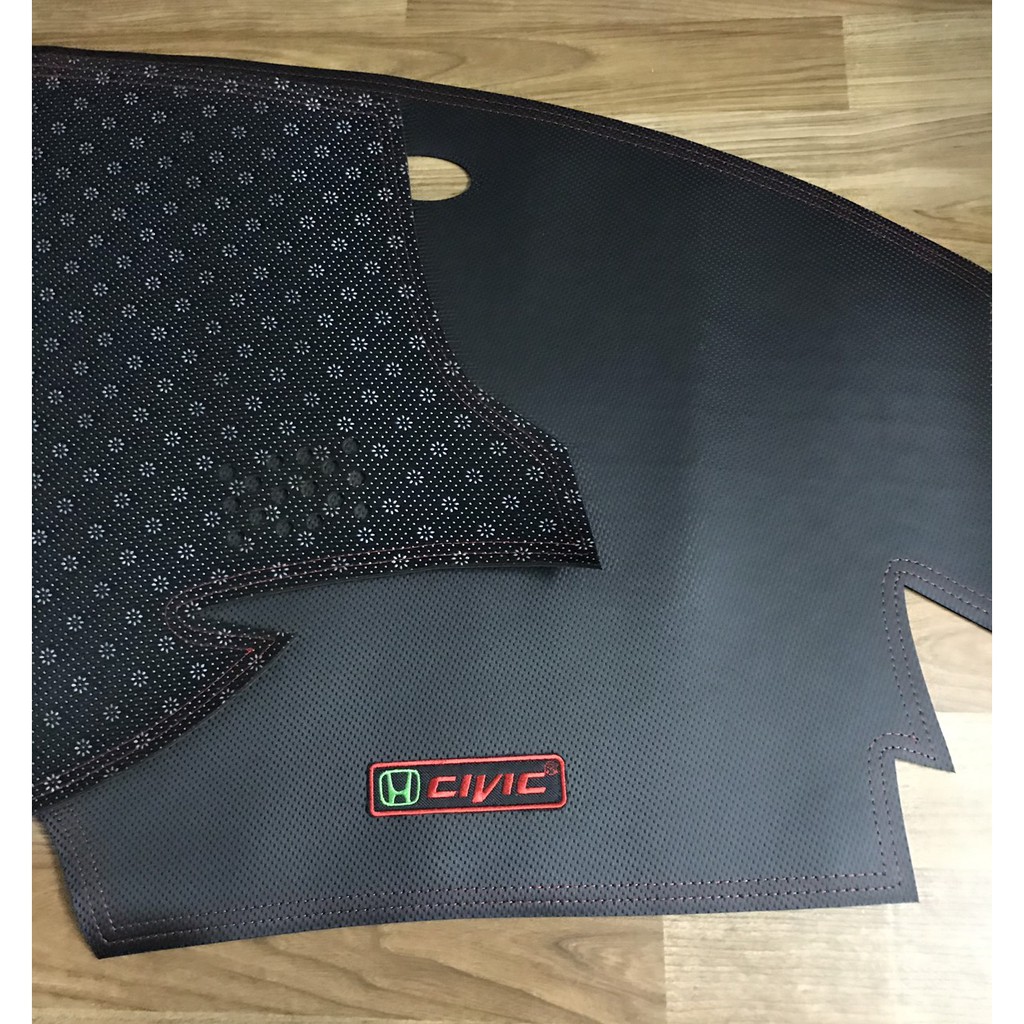 HONDA CIVIC 2017-2020- THẢM CHỐNG NẮNG TAPLO DA CARBON  CAO CẤP CHO XE Ô TÔ kimanh2792