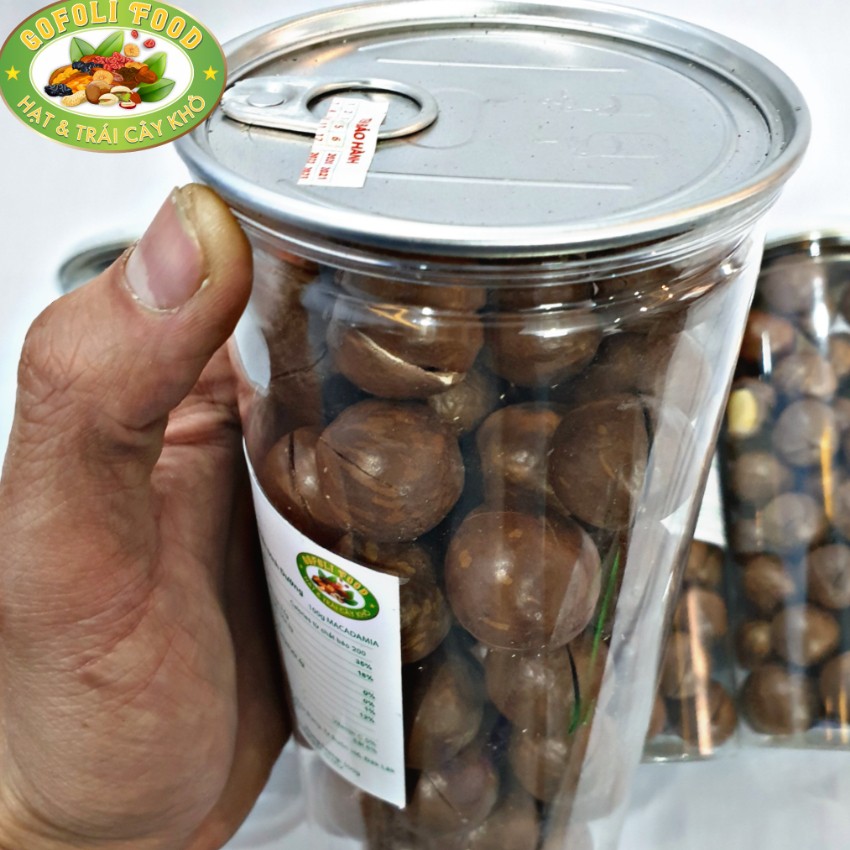 👍Hạt macca nứt vỏ sấy chín loại ngon 500g /Premium roasted macadamia nuts