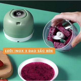 Máy xay tỏi ớt đa năng mini cầm tay