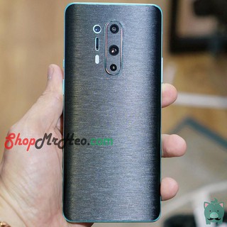 Skin Dán Mặt Sau Lưng Vân Nhôm Oneplus 8 - Oneplus 8 Pro