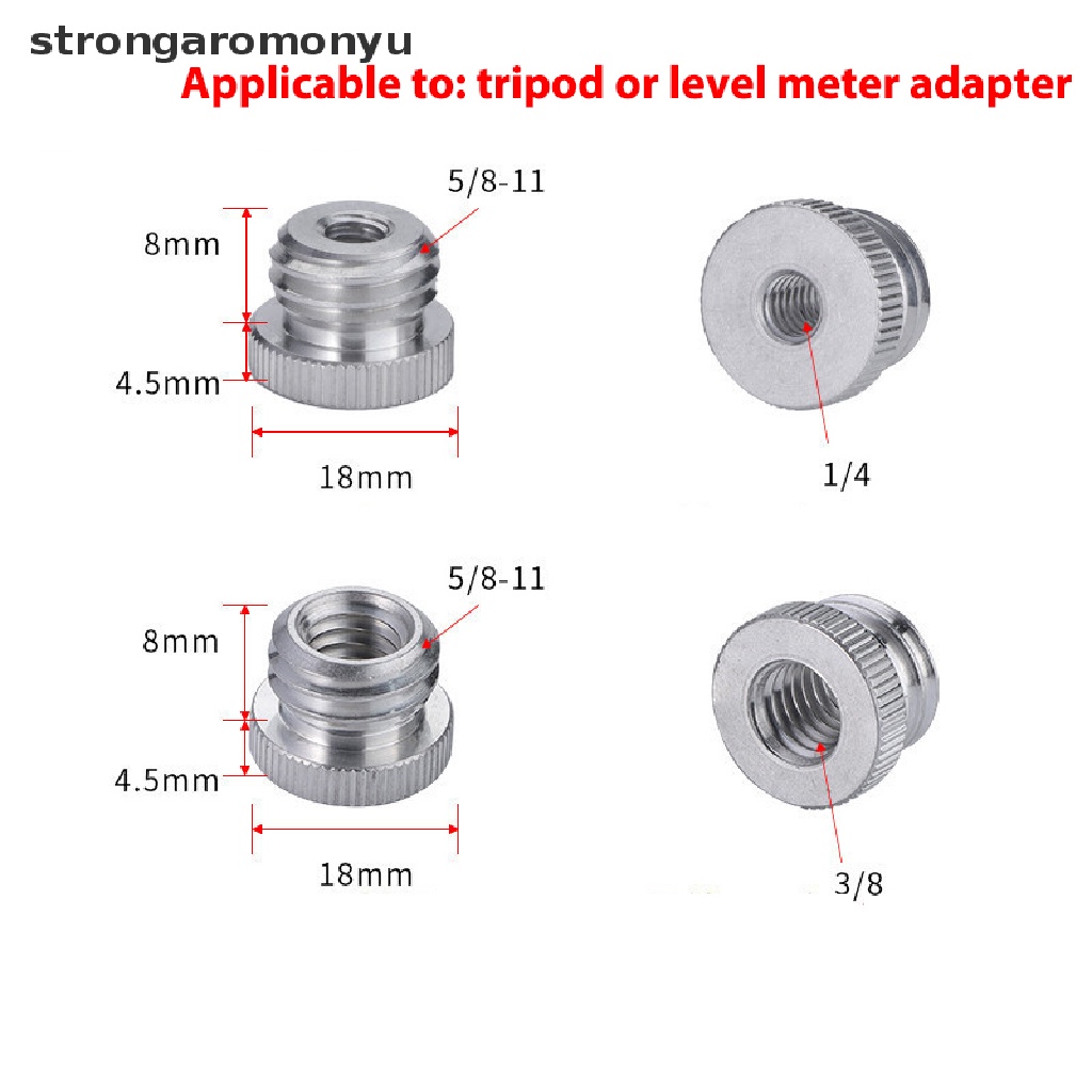 Ốc Chuyển Đổi 1 / 4 3 / 8 Sang 5 / 8 Cho Máy Ảnh Slr