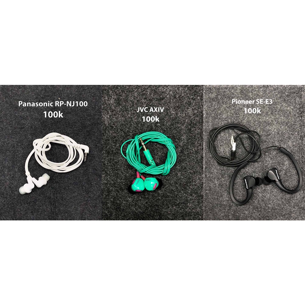 Tai nghe 2nd hand nhập Nhật chất âm hay, bass sôi động.