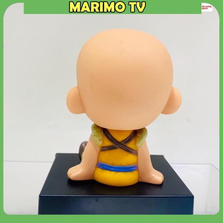 Mô Hình Son Goku , Chibi - Trang trí taplo ô tô - Trang trí bàn học bàn , bàn làm việc - DragonBall[MARIMO]