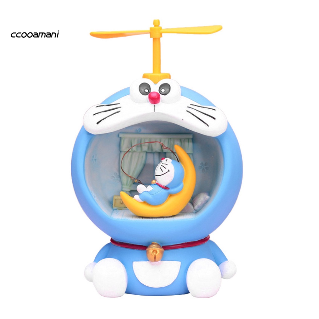 Hộp Đựng Tiền Tiết Kiệm Hình Doraemon Đa Năng Bằng Nhựa Resin