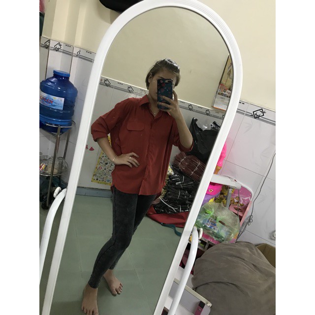 ÁO SƠ MI CÁCH ĐIỆU DÁNG RỘNG TTG109 | BigBuy360 - bigbuy360.vn