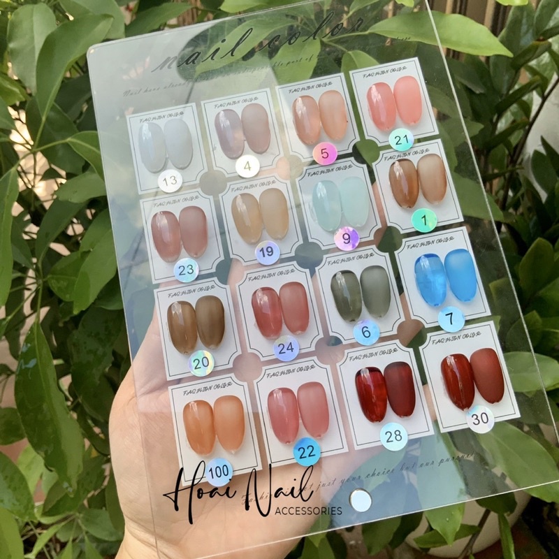 Sơn gel thạch bobo bán lẻ màu