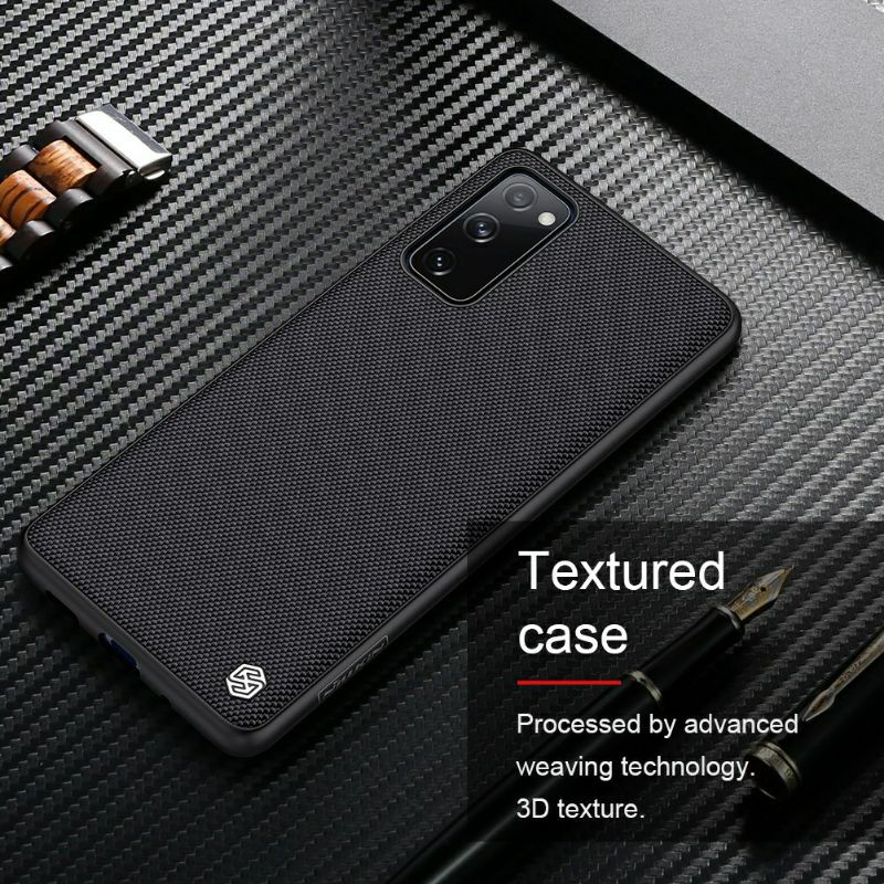 Ốp lưng Samsung Galaxy S21 FE/ S20 FE hiệu Nillkin vải Textured chống sốc