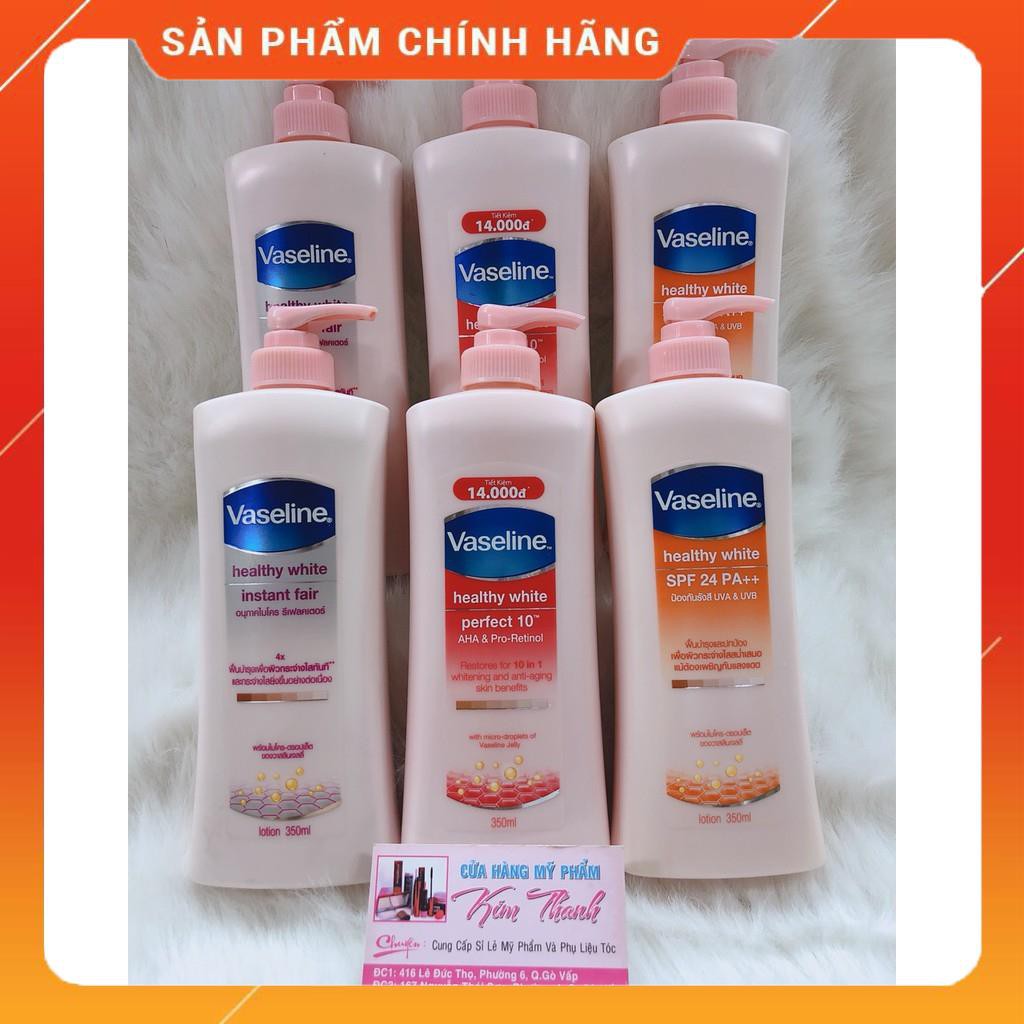 Sữa dưỡng thể trắng da VASELINE HEALTHY WHITE