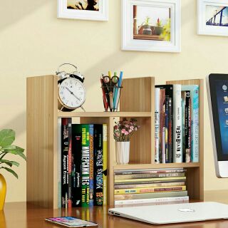 Kệ sách gỗ để bàn lắp ghép