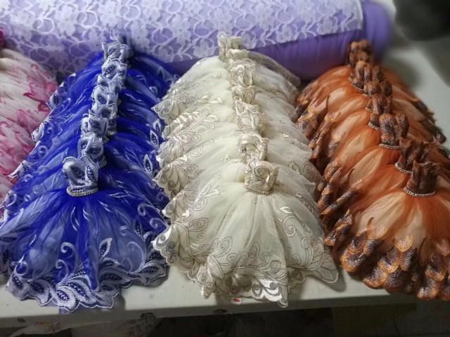 Thanh lý váy búp bê barbie nhiều mẫu siêu đẹp