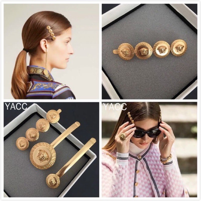 cặp tóc verssace nữ hot trend