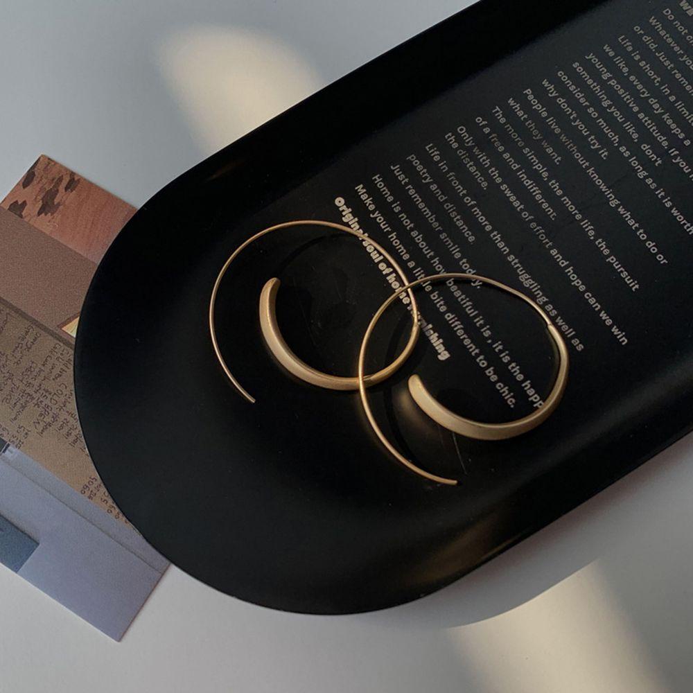 WATTLE Bông Tai Dạng Vòng Hình Vuông Phong Cách Vintage Dành Cho Nữ