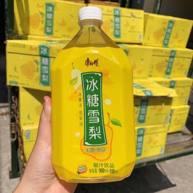 [SẴN] Nước lê ép chai khổng lồ 1000ml