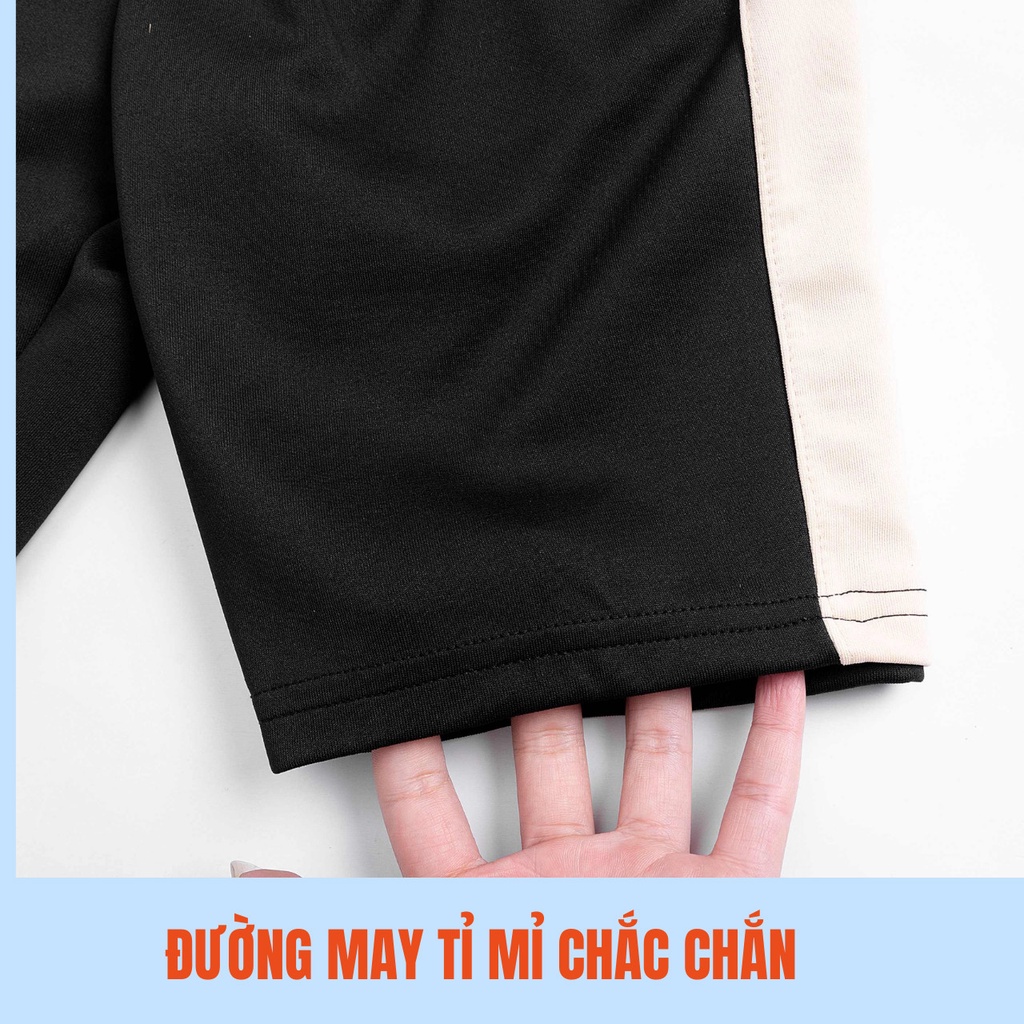 Quần đùi nam,quần thể thao nam chất vải u mì co dãn 4 chiều