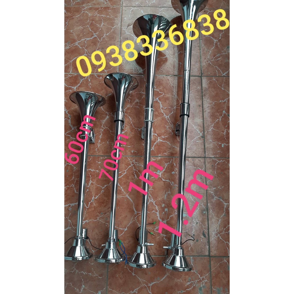 Còi hơi 1.2m 1m 74 cm 64cm âm thanh siêu chất
