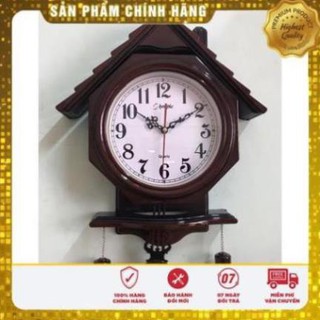 Đồng Hồ Treo Tường Hình Mái Nhà