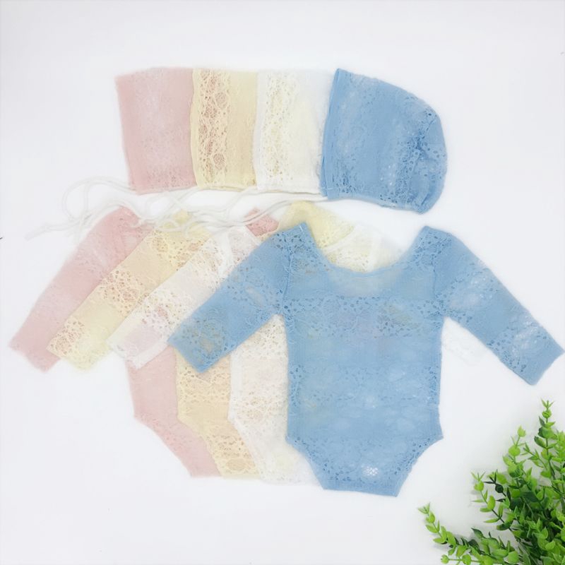 Set Đồ Ren Chụp Ảnh Cho Bé Sơ Sinh
