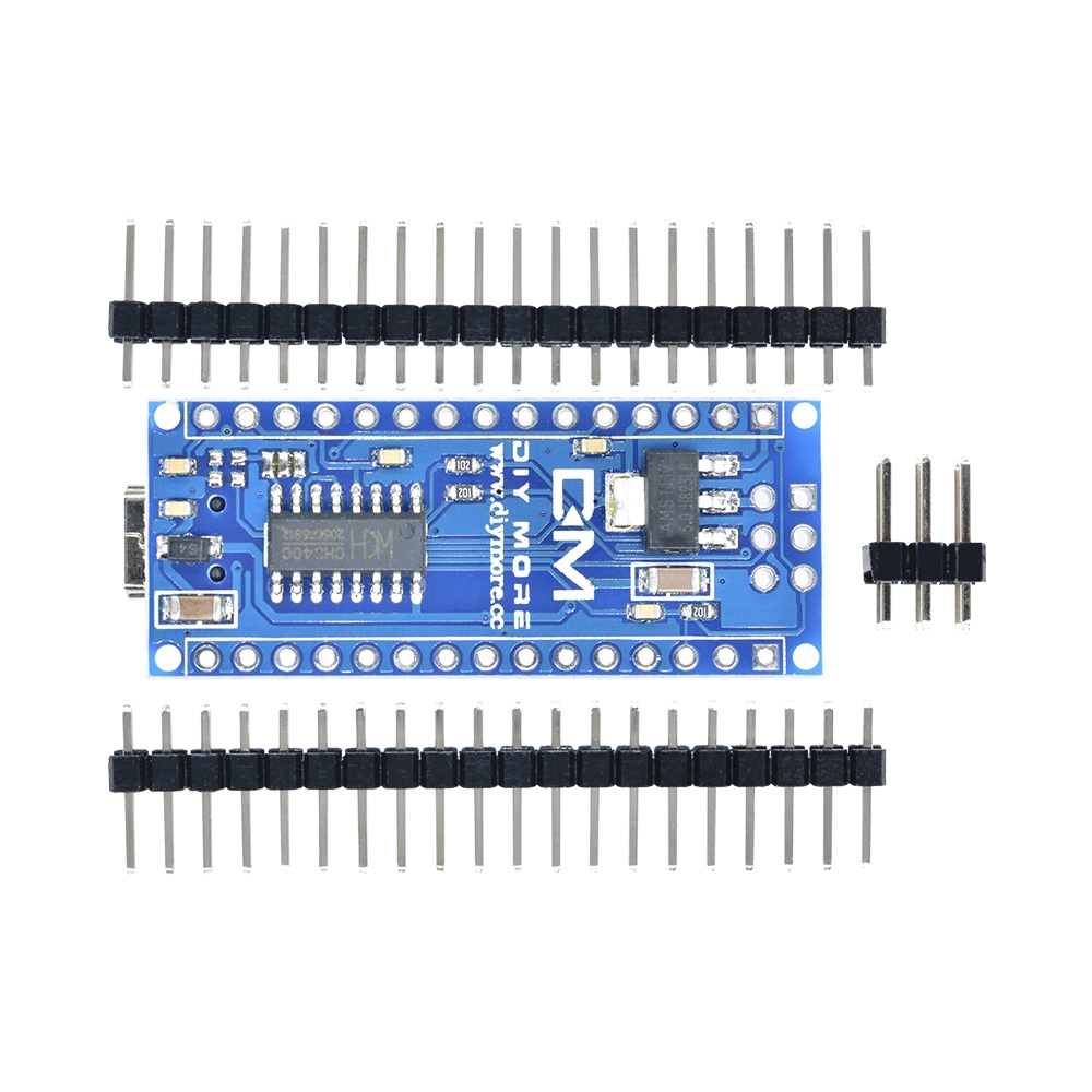 【READY STOCK】Arduino USB Nano V3.0 ATmega328 16M 5V Bộ điều khiển vi mô CH340G cho Arduino