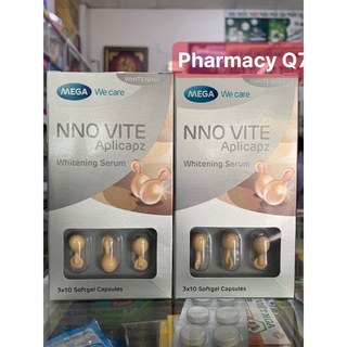 Nno vite serum dưỡng trắng da 30 viên nang