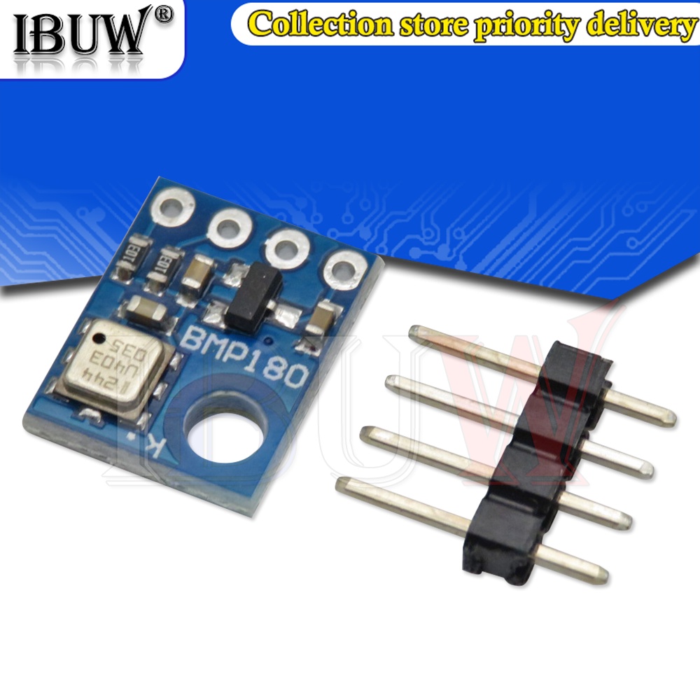 1 Mô Đun Cảm Biến Áp Suất GY-68 BMP180 GY68 Thay Thế BMP085 GY68 Cho Arduino I2C Giao Diện 1.8V 3.6V 3.5MHZ