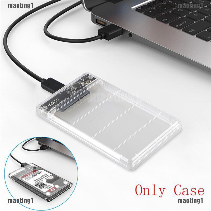 ❤Khay Đựng Ổ Cứng Ngoài 2.5in SATA USB SSD Có Đèn led