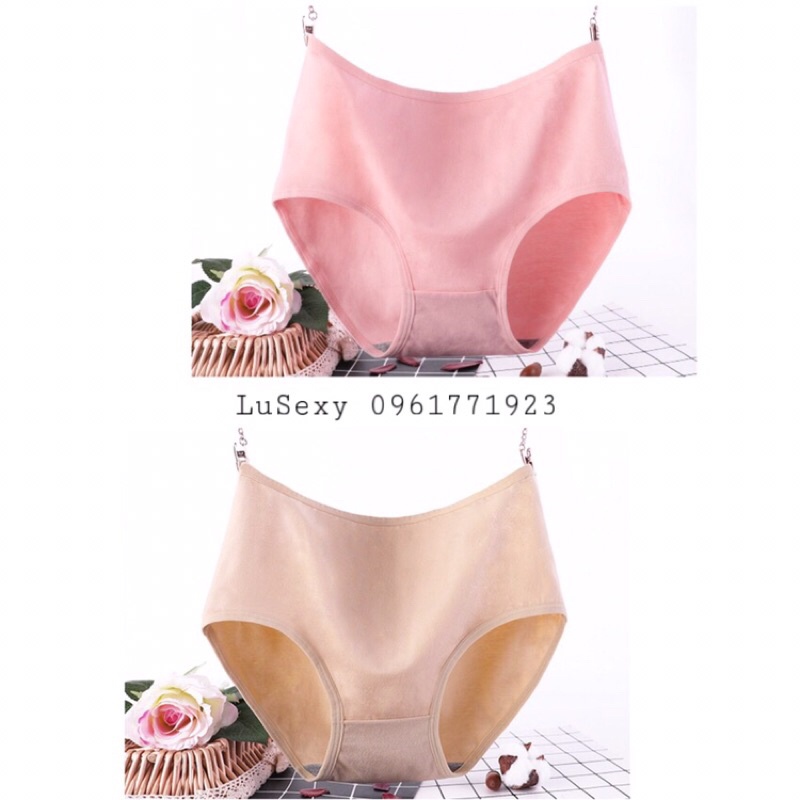 QUẦN LÓT BIG SIZE cotton SIZE TO siêu co giãn đẹp - Quần lót form to ngoại cỡ cho người béo mập bigsize màu da đen