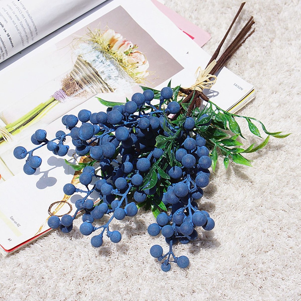 Epoch Nhánh Cây Quả Mọng Nhân Tạo Bằng Xốp Nhiều Màu Trang Trí Giáng Sinh / Tiệc Cưới