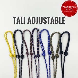 Dây Da Paracord Đeo Thẻ Tên (Màu Đen)