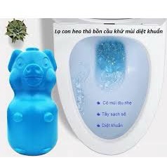 Combo 5 Lọ Lợn Thả Bồn Cầu, Tính Năng Diệt Khuẩn, Khử Mùi Nhanh, Mùi Hoa Oải Hương - SEA SHOP9X