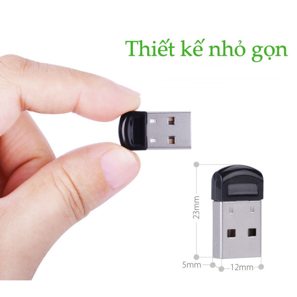 USB Bluetooth AVANTREE DG40S hỗ trợ 6 thiết bị, 2 tai nghe cùng lúc - A1453 (Đen)