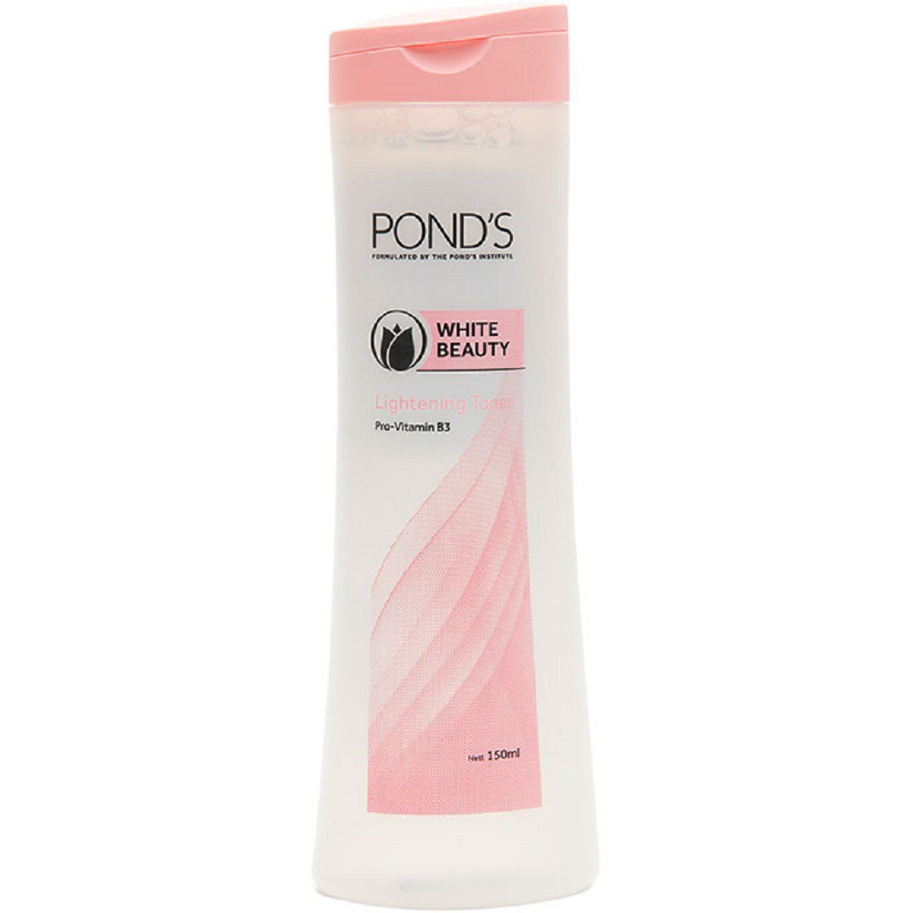 Nước hoa hồng dưỡng trắng da Ponds White Beauty Lightening Toner 150ml 100% chính hãng, vov cung cấp và bảo trợ