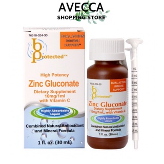 Thực Phẩm Bảo Vệ Sức Khỏe Bổ Sung Kẽm & Vitamin C Cho Bé Bprotected Pedia Zinc Gluconate With Vitamin C 30ml