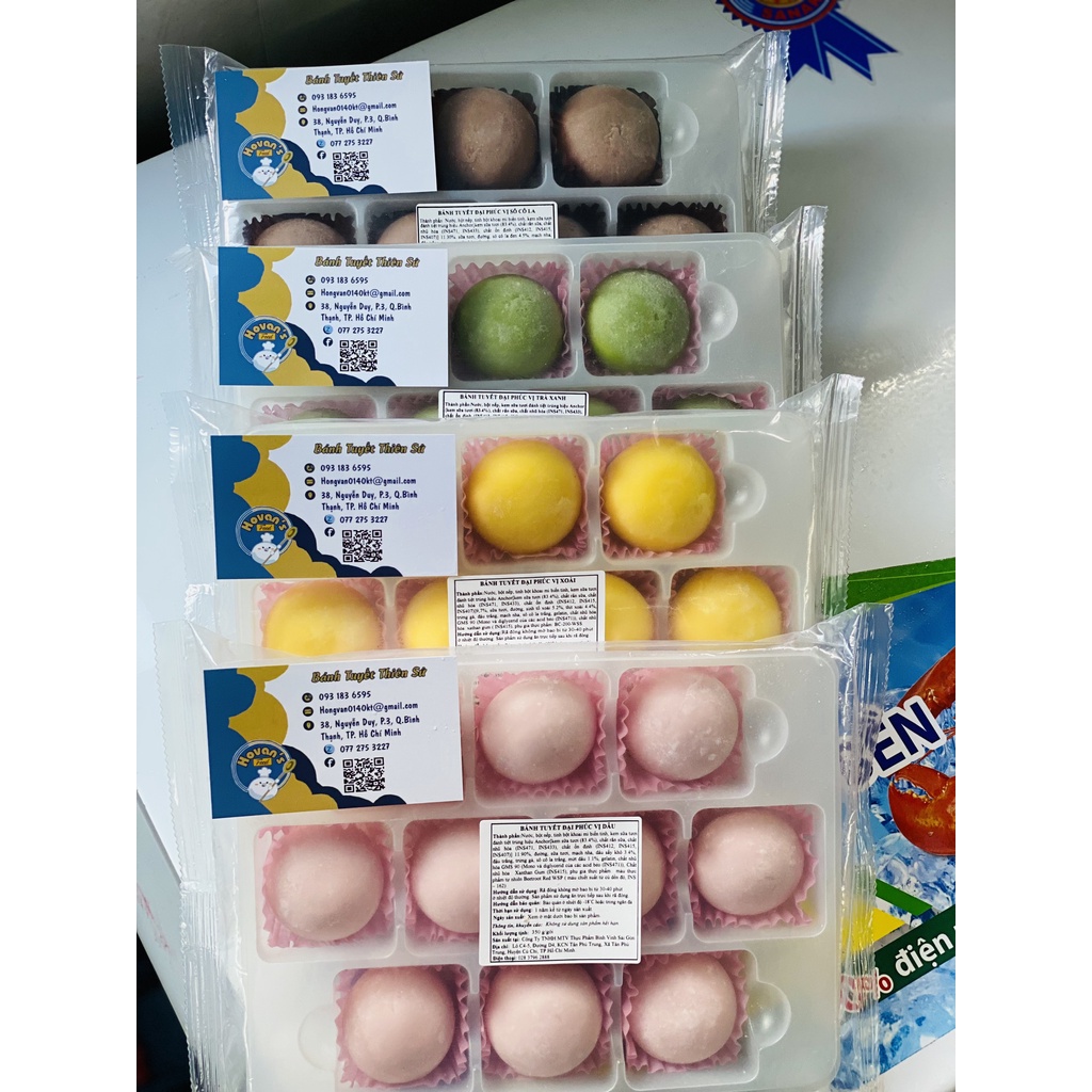 BÁNH TUYẾT ĐẠI PHÚC TRÀ XANH