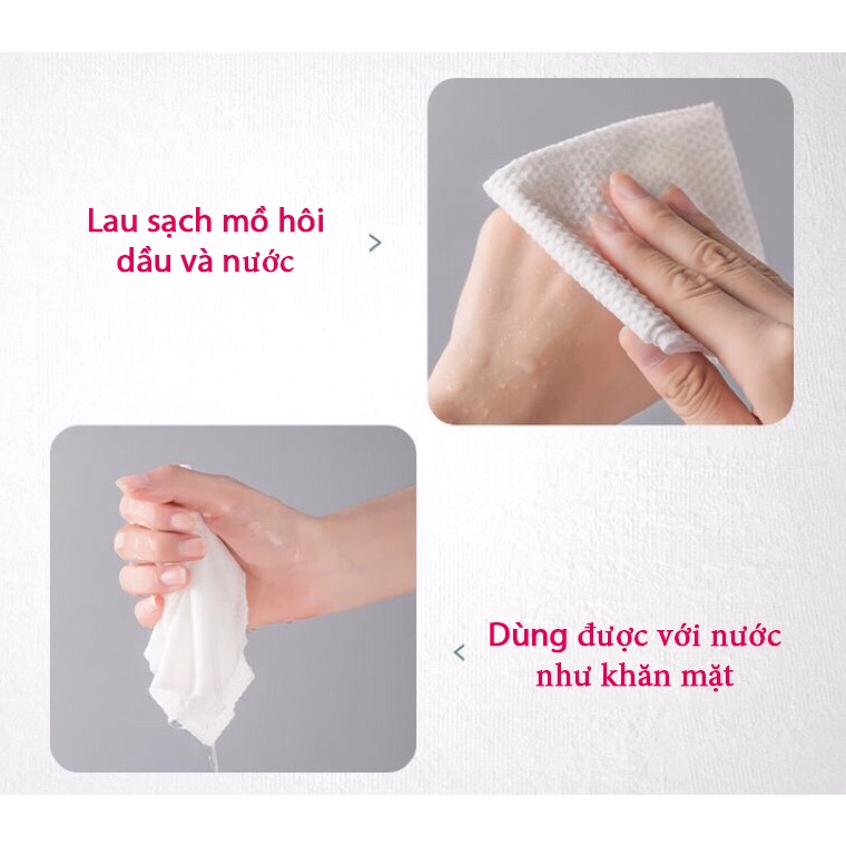 Khăn tẩy trang, Khăn mặt dùng 1 lần Animerry
