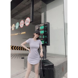 Đầm body đuôi tôm