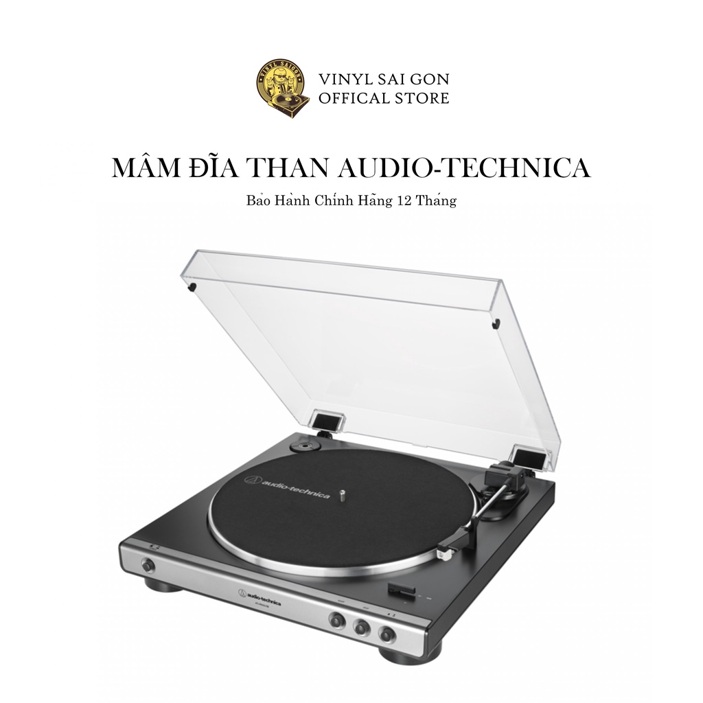 Mâm Đĩa Than Tự Động Audio Technica AT-LP60X-USB - Bảo Hành Chính Hãng 12 Tháng