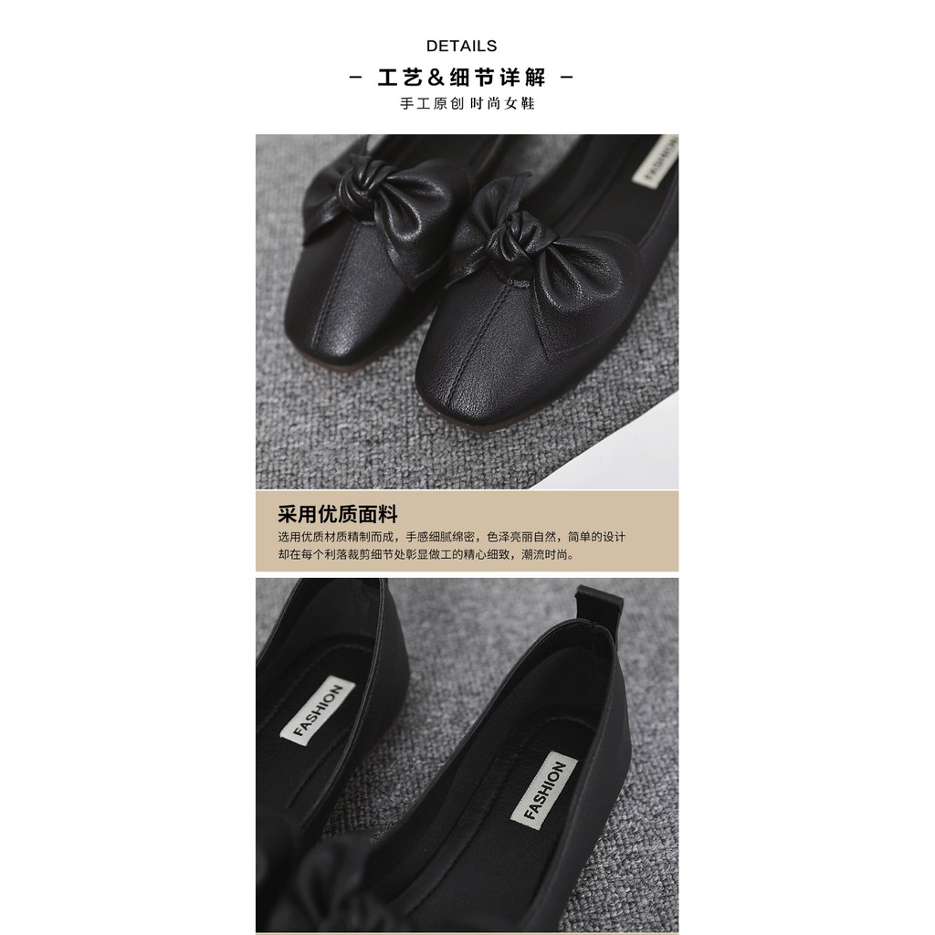 Giày Búp Bê Mũi Vuông Thời Trang Cỡ Lớn 41-43 Cho Nữ | BigBuy360 - bigbuy360.vn