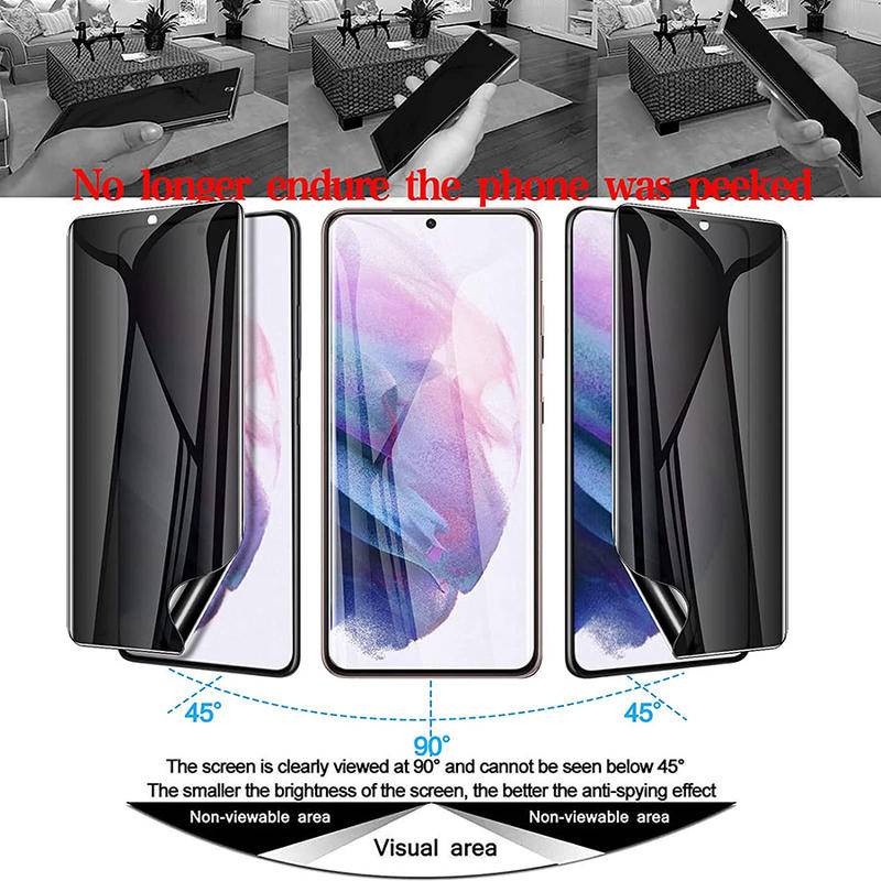 Film Dán Hydrogel Bảo Vệ Màn Hình Chống Nhìn Trộm Cho OPPO Realme X2 X7 Pro X50 X50M GT Neo Neo2 Neo2T Neo3 OPPO Find X3 X5 Pro